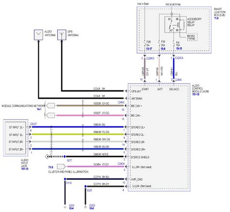 ford f350 audio wiring diagram 